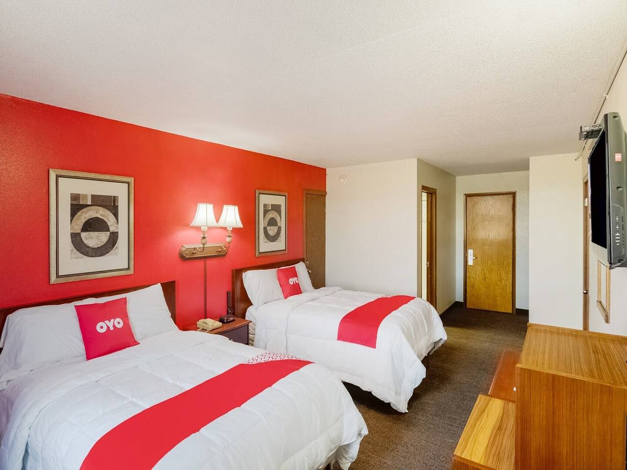 Apartamento entero, 2 camas matrimoniales | No fumadores in Morton, Illinois