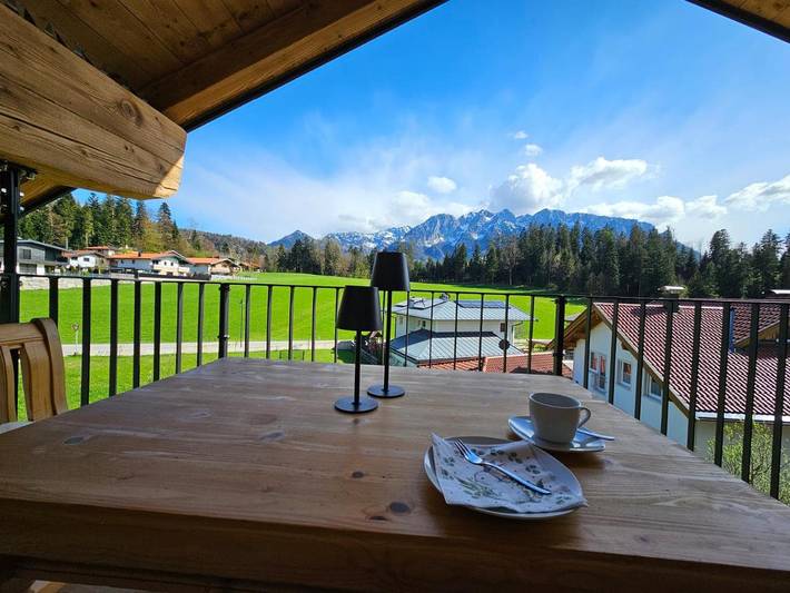 Ferienwohnung für 4 Personen, mit Balkon und Ausblick in Rettenschöss