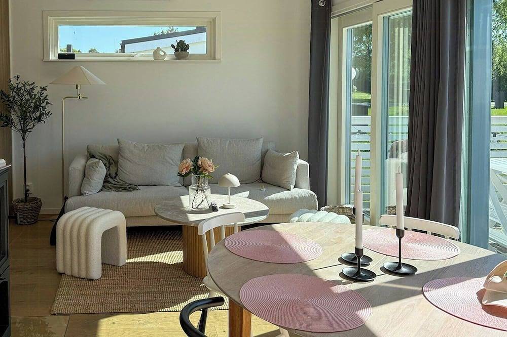 Neu gebauter Bungalow in Laufnähe zum Strand von Tofta in Tofta, Gotland