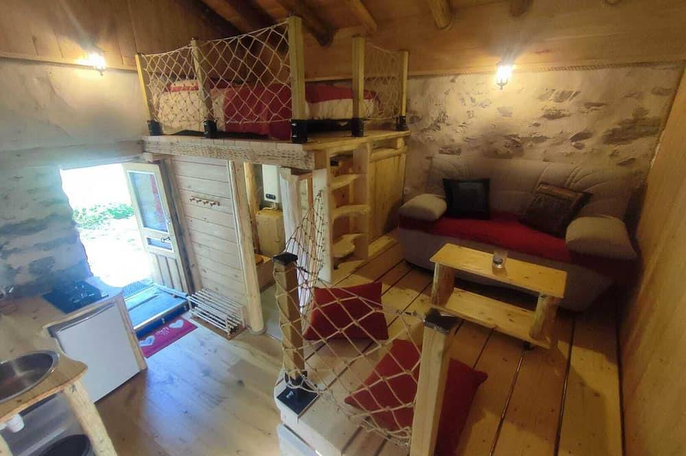 Nature cabin Le Cocon d'Iris in Valmeinier, Saint-Jean-de-Maurienne region