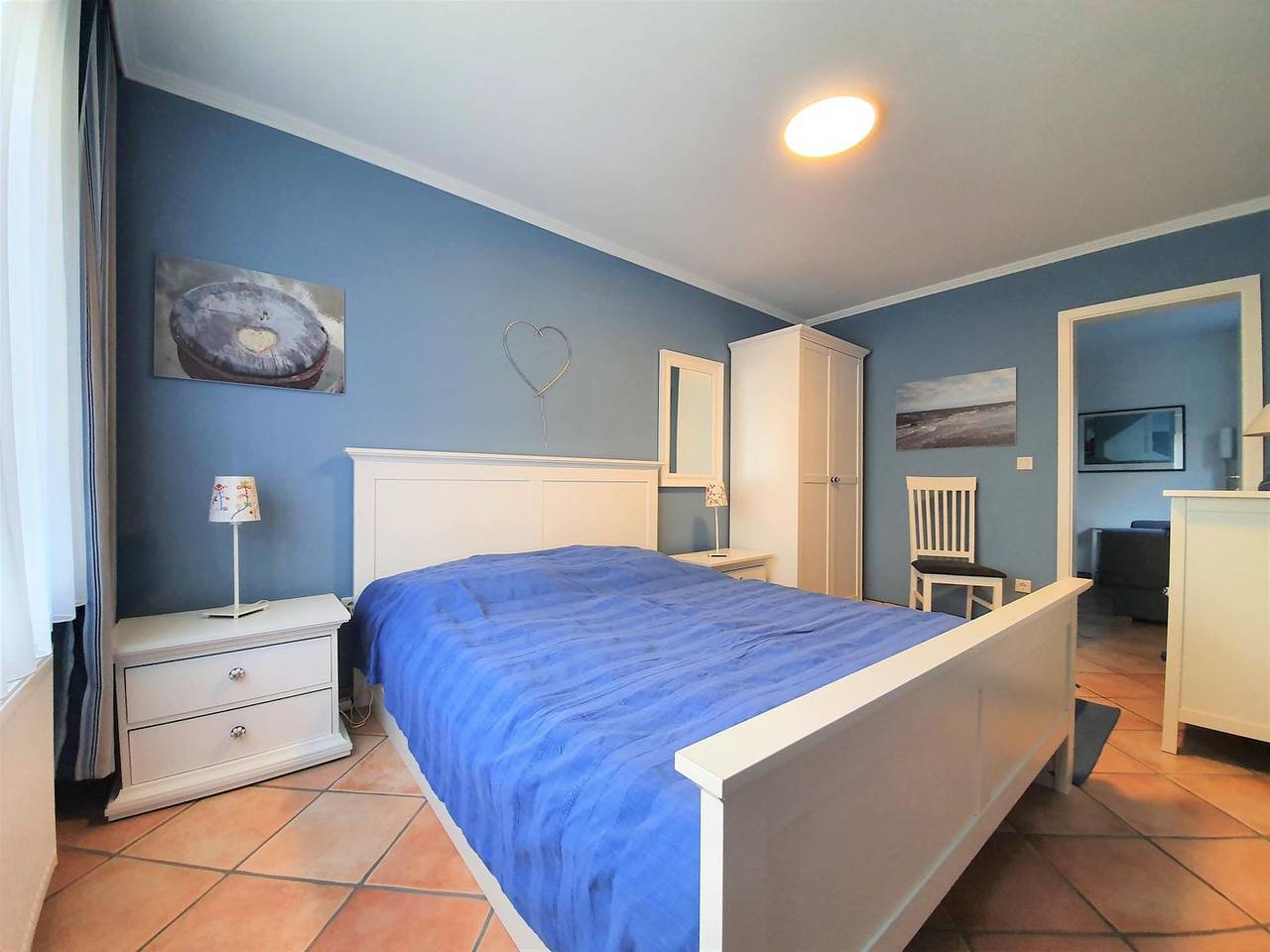 Ganze Wohnung, Ferienwohnung Seepferdchen in Wyk auf Föhr – nahe am Meer mit Terrasse in Wyk auf Föhr (Stadt), Wyk auf Föhr