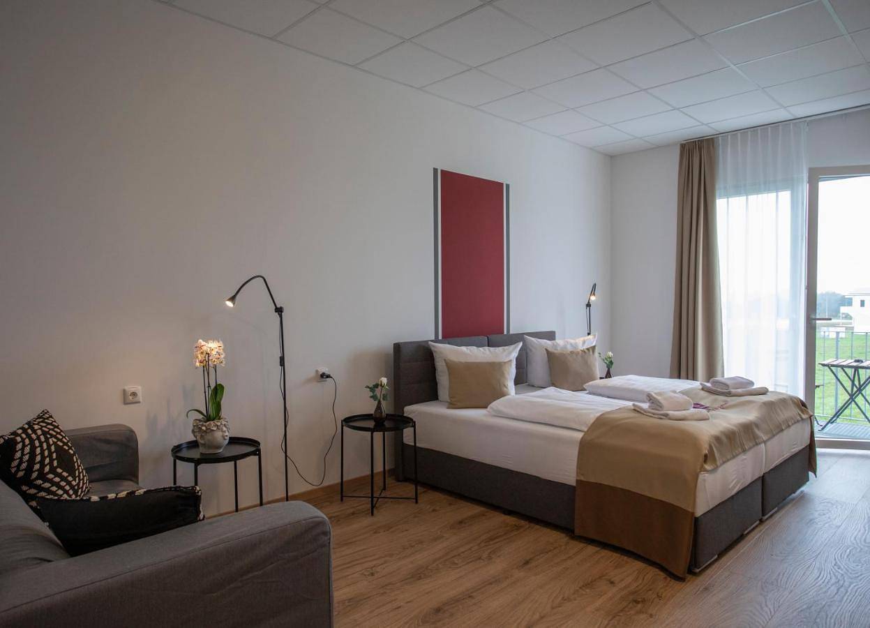 Single Room with Balcony in Bogen, Ostbayern