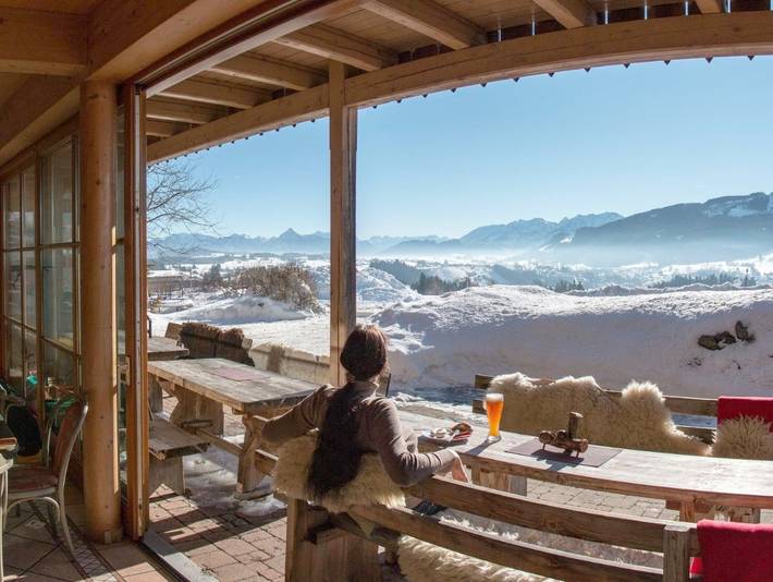 Bauernhof für 3 Personen, mit Balkon und Terrasse sowie Ausblick in Oy-Mittelberg - 3