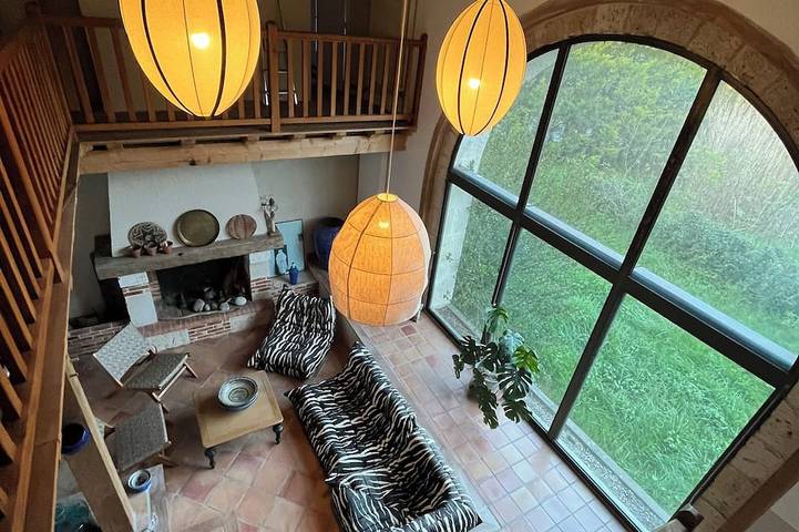 Chambre d’hôte pour 14 personnes à Laplume