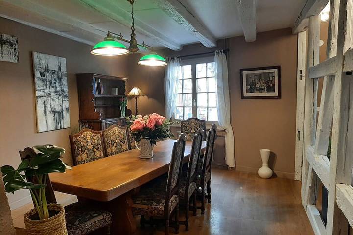 Maison de vacances pour 7 personnes, avec balcon à Colmar