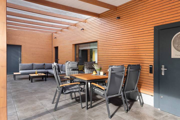 Ferienhaus für 4 Personen, mit Garten und Seeblick in Kyritz