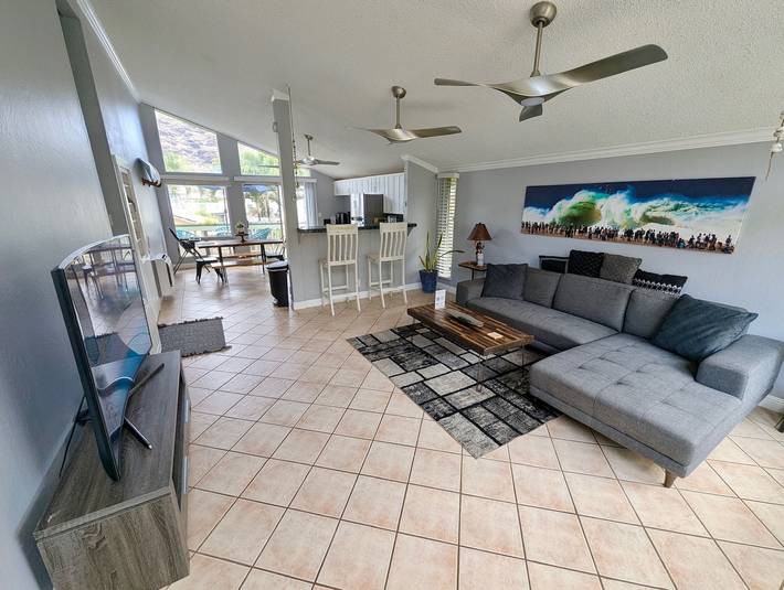 Apartamento para 8 personas, con terraza y jardín en Oahu