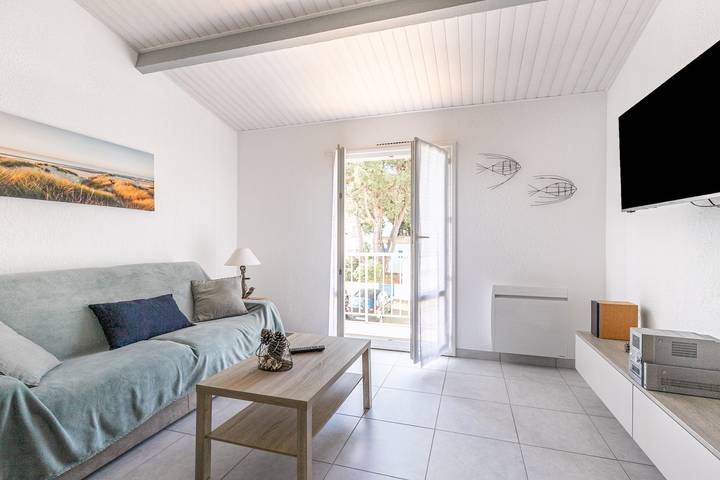 Location de vacances pour 4 personnes, avec balcon à Noirmoutier