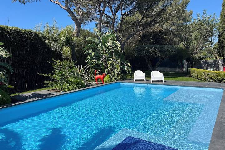 Villa pour 6 personnes, avec terrasse et jardin dans Boulouris