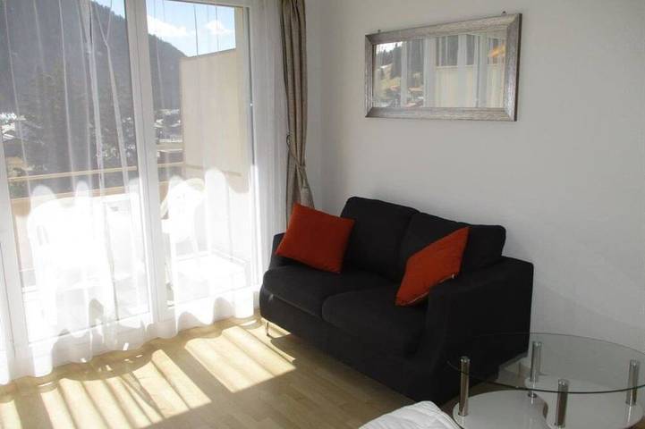 Ganze Wohnung, Bündalodge 1030 Appartement/Fewo, Dusche oder Bad, Wc 1-Zimmerwohnung in Flüelapass, Davos