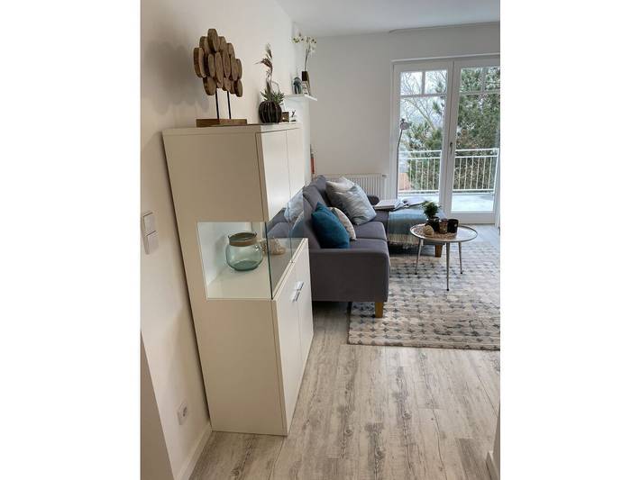 Ferienwohnung für 5 Personen, mit Balkon und Sauna sowie Seeblick und Ausblick in Lietzow - 3