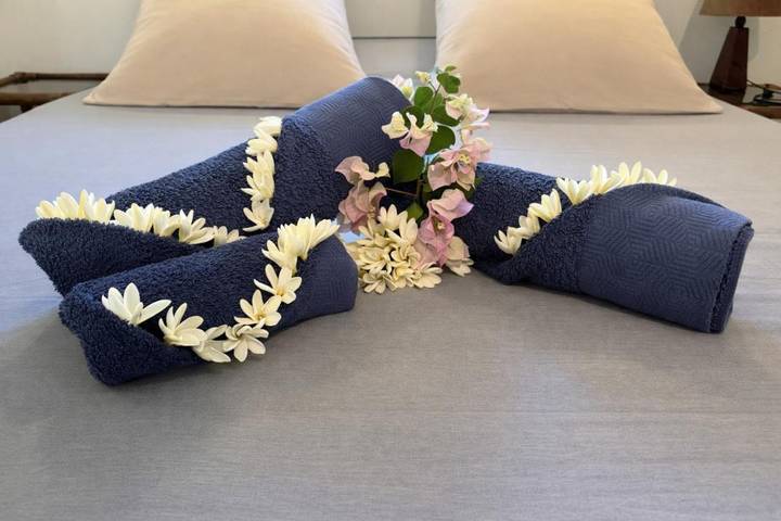 Gîte pour 2 personnes, avec jardin ainsi que terrasse et vue dans Rangiroa - 2