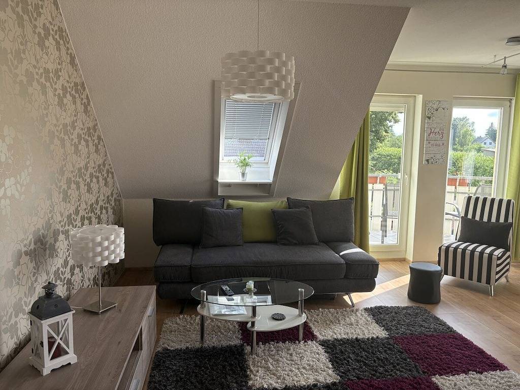 Ferienwohnung mit 2 Schlafzimmer in Dohna, Osterzgebirge