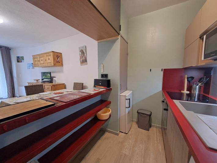 Ganzes Studio, Renoviertes Studio, 4 Pers, in Pistennähe in Mont-de-Lans, Les Deux Alpes
