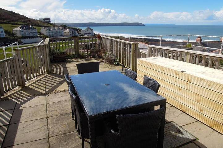 Holiday home for 4 people, with Balcony and Terrace in Woolacombe