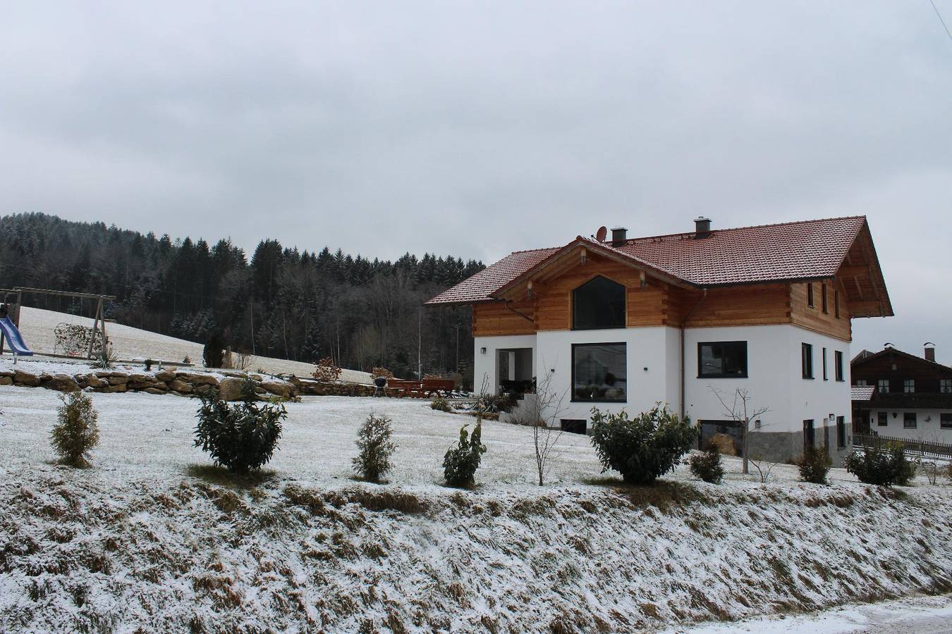 Ganze Wohnung, Ferienwohnung Schwarz - Ferienwohnung mit Terrasse in Lohberg, Ostbayern
