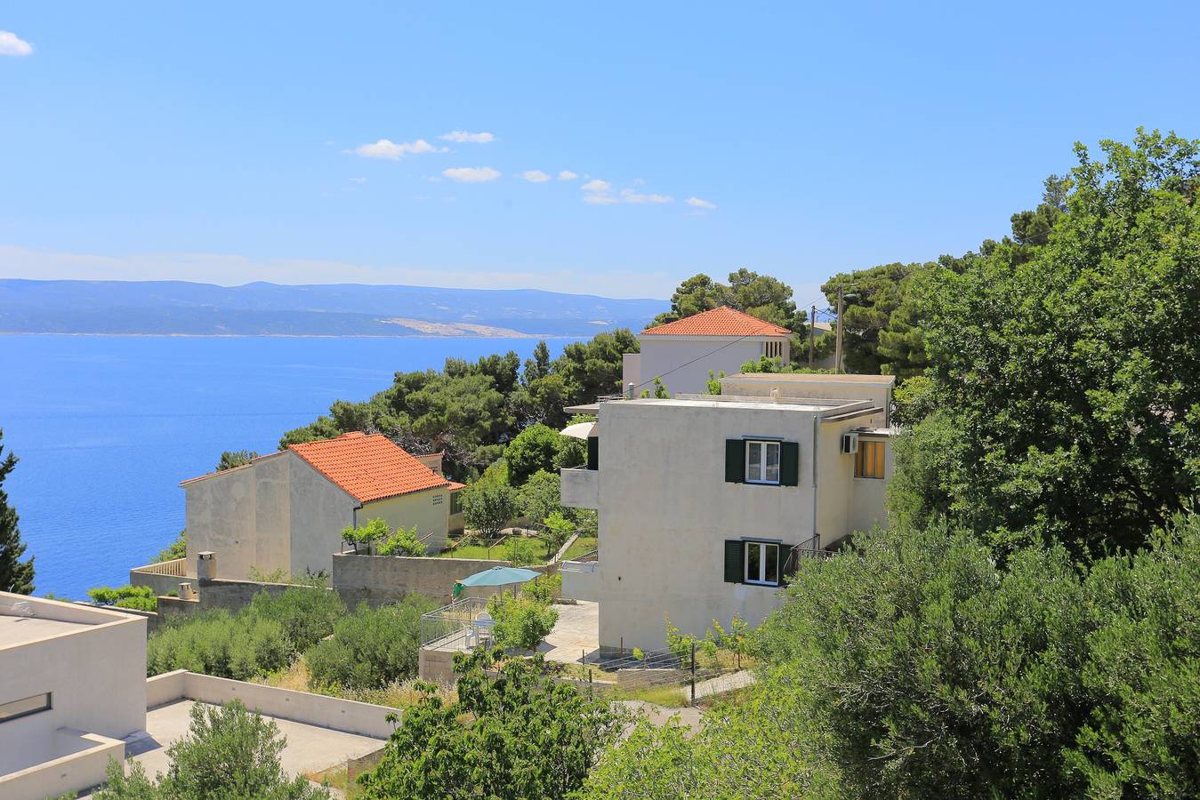 Geheel appartement, Tweekamerappartement met terras en uitzicht op zee Marusici, Omis A-657-a in Marusici, Omiš-Riviera