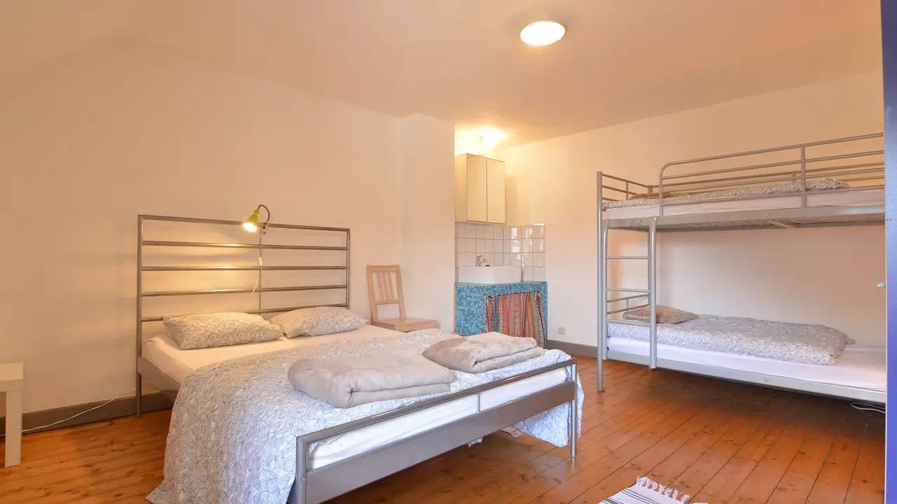 Ganze Ferienwohnung, Ferienwohnung für 9 Personen (19 m²) in Halenfeld in Amel, Naturpark Hohes Venn