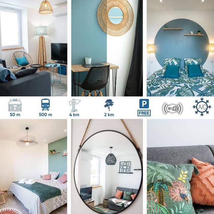 Appartement de vacances pour 4 personnes, avec balcon