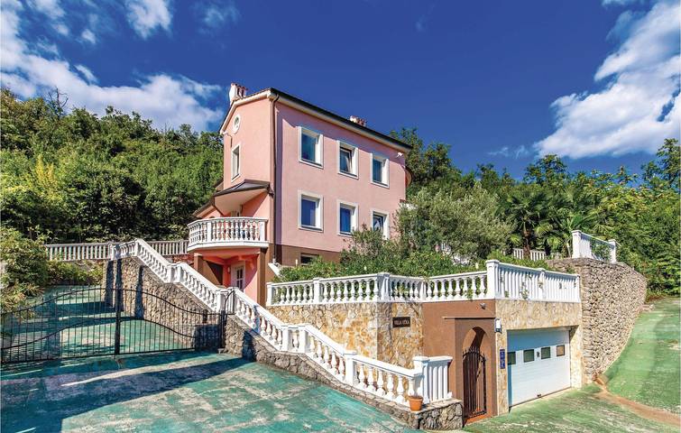 Ferienhaus für 10 Personen, mit Pool und Sauna sowie Terrasse und Ausblick, mit Haustier in Opatija Riviera - 4