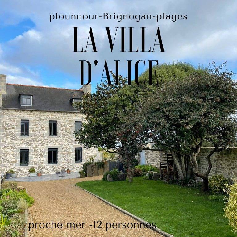 La Maison d'Alice, 12 pers., proche mer in Plounéour-Trez, Région de Brest