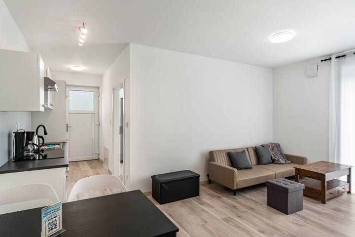 Entire apartment, Apartment Haus Seeluft – W3 with Shared Terrace and Wi-Fi in Stollhamm, Butjadingen