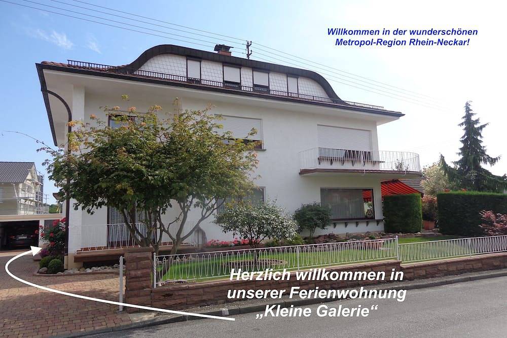 Geheel appartement, Fe apartm., in a quiet location, 5 minut. from the S-Bahn + Regio train station in Meckesheim, Kraichgau