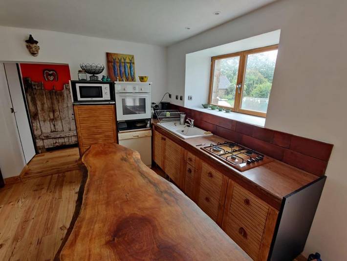 Location de vacances pour 5 personnes, avec Terrasse ainsi que Jardin et Vue à Kervignac