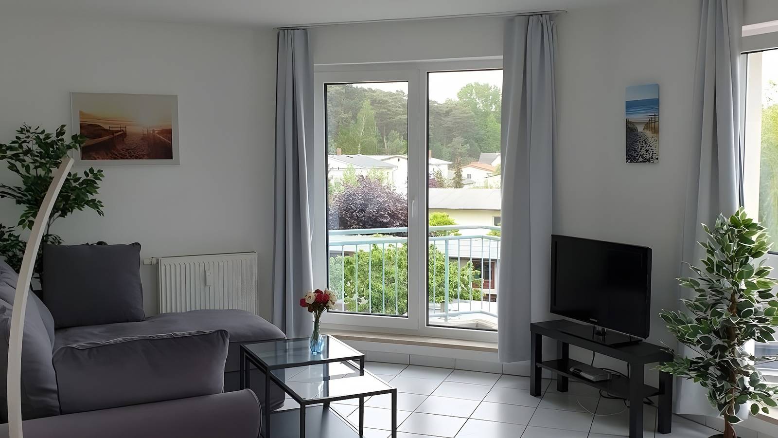 Ganze Wohnung, Apartment 'Sonnenblick' mit Balkon und Wlan in Zempin, Usedomer Norden