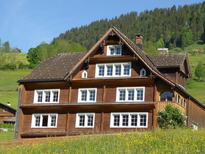 Ferienhaus für 4 Personen, mit Terrasse und Garten in Unterwasser