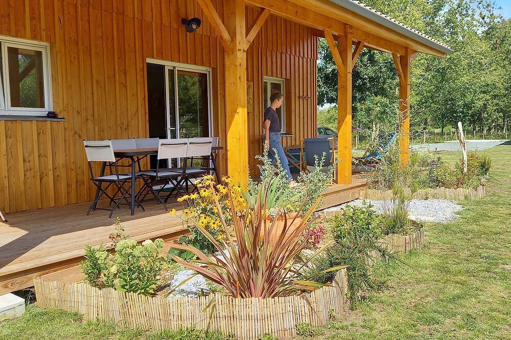 Holzhaus nahe Ocean II in Grayan-et-l'Hôpital, Lesparre-Médoc und Umgebung