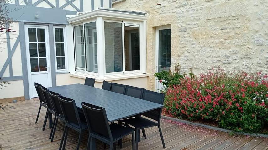 Location de vacances pour 10 personnes, avec terrasse à Arromanches-les-Bains - 4
