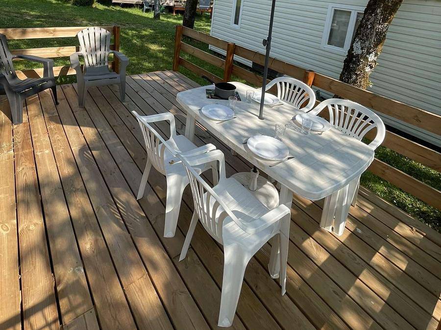 Camping Le Chanet - Mobilheim 4 personen - Utinam in Ornans, Doubs