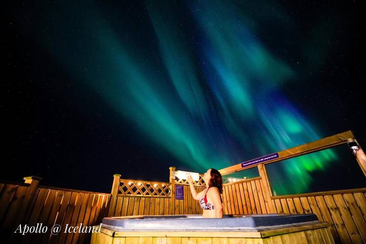 Casa de huéspuedes para 3 personas, con jardín y vistas además de sauna y piscina en Islandia