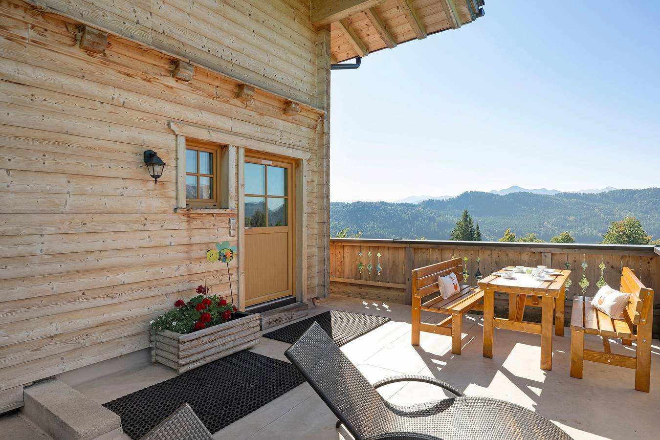 Ganze Wohnung, Ferienwohnung 'Brandterhof' mit Bergblick, Gemeinschaftsterrasse und Wi-Fi in Brandenberg, Kaisergebirge