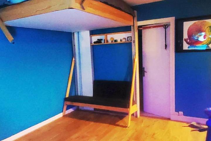 Gîte pour 2 personnes, avec balcon, animaux acceptés dans Gare De Gentilly - 4