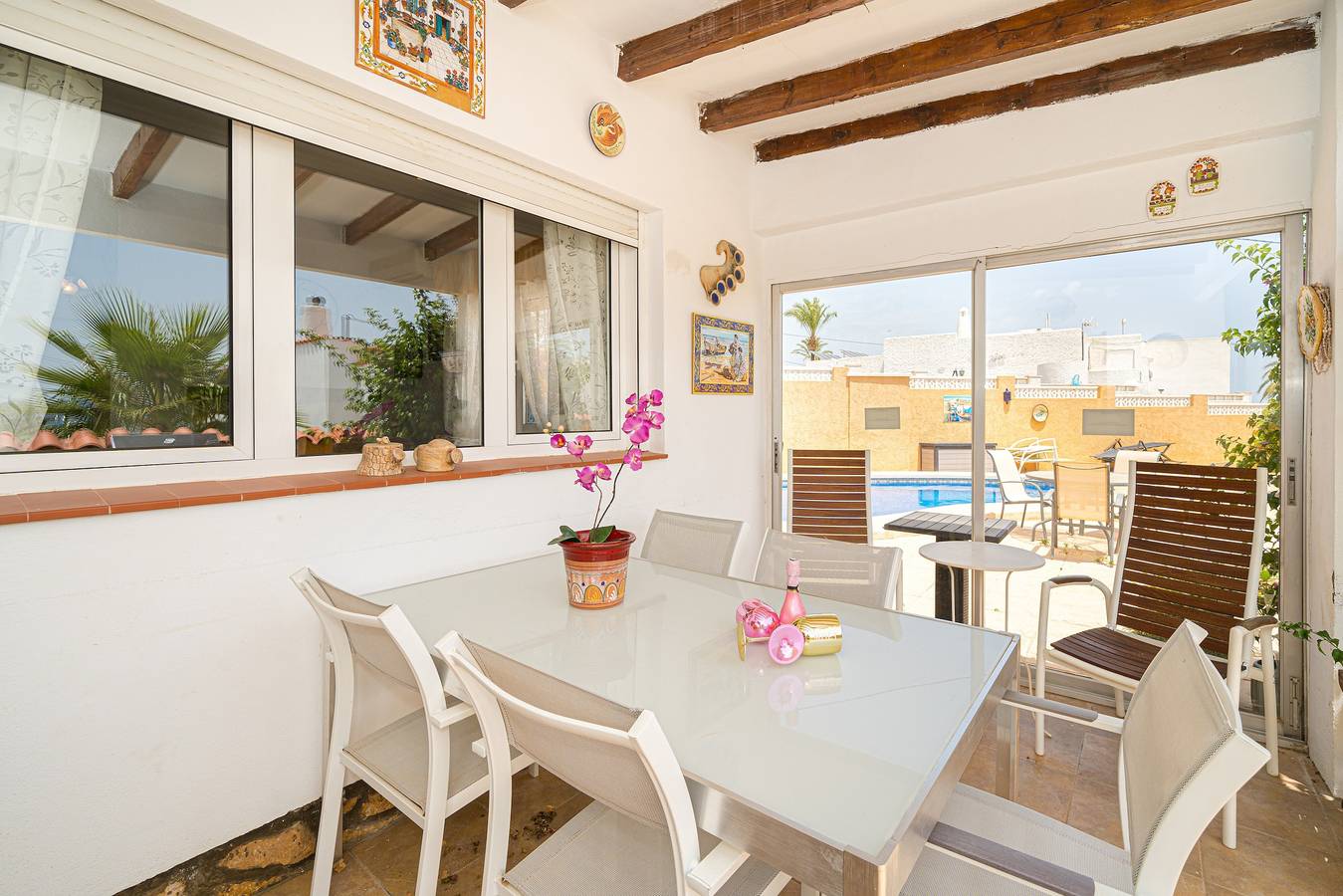 Casa Coral Family villa Spaniahome con vistas al mar, piscina, terrazas y Wi-Fi in Alfàs del Pi, Costa Blanca