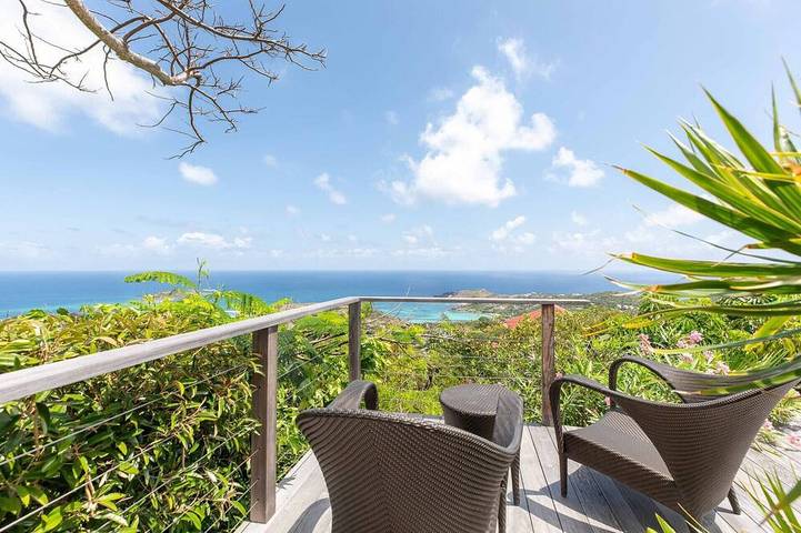 Holiday home for 10 people, with garden in Saint-Barthélemy