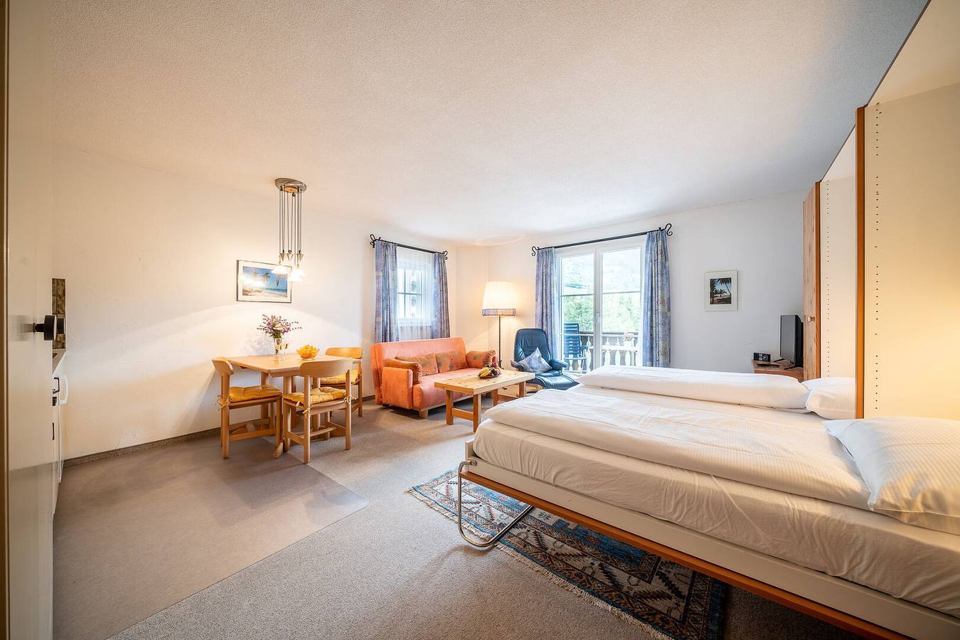 Ganzes Studio, 3306 Charmante 1,5-Zimmer-Wohnung mit Talblick in Vulpera, Tarasp