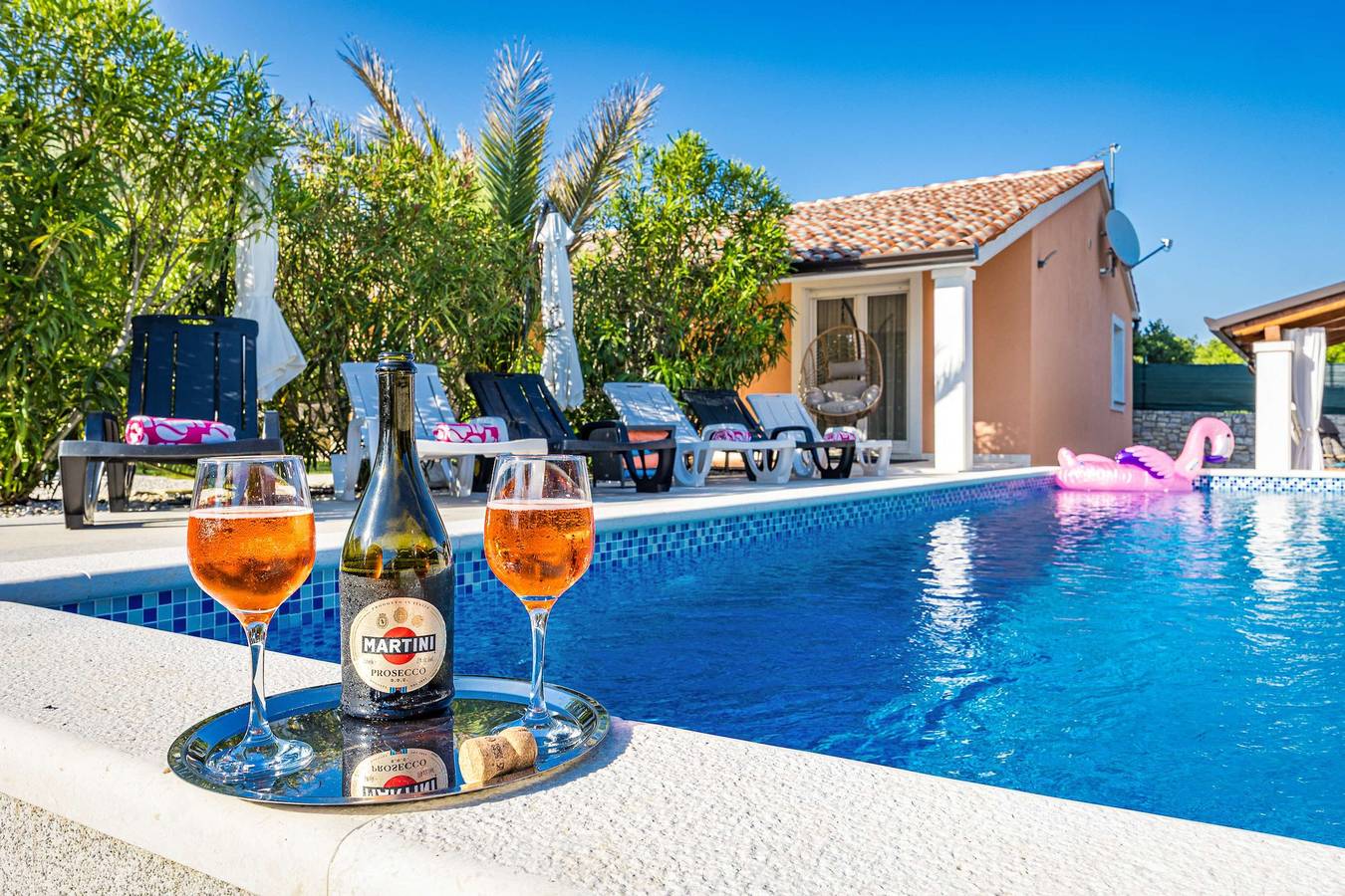 Holiday House Nives with pool and playground in Barban, Südküste Istrien