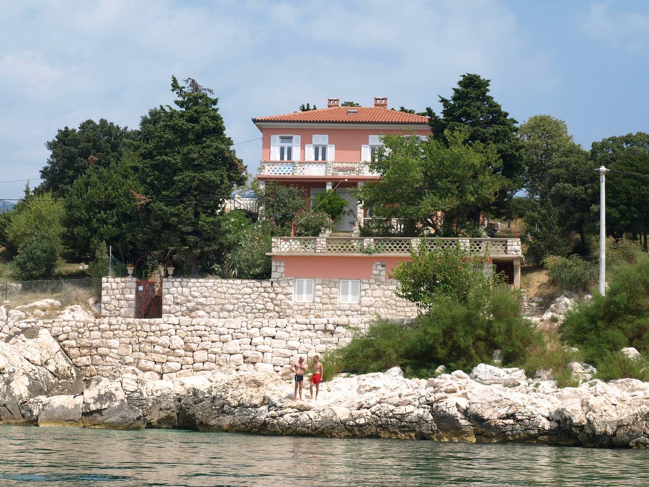 Ganze Wohnung, 2-Zimmer-Ferienwohnung am Strand Novi Vinodolski A-12322-a in Novi Vinodolski, Primorje-Gorski Kotar