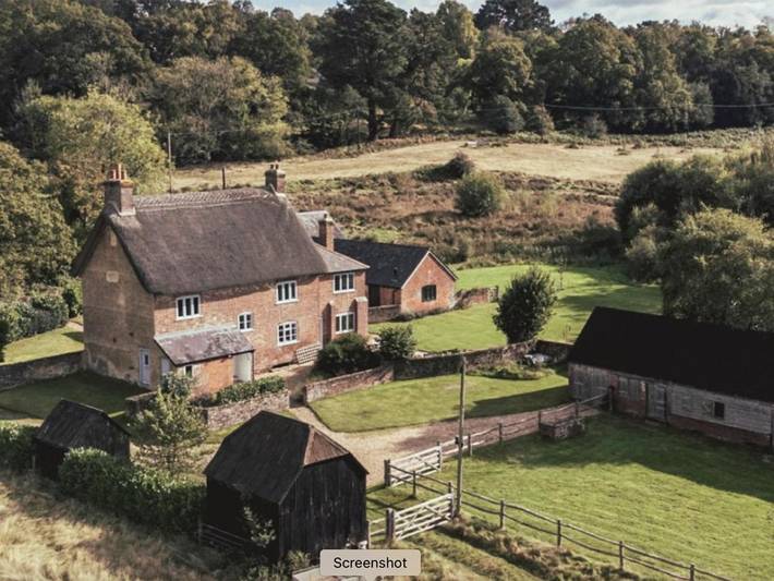 Ferienhaus für 9 Personen, mit Garten und Seeblick in New Forest National Park