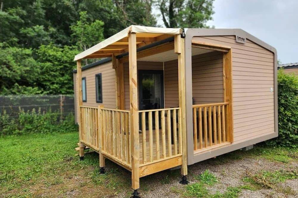 Zecamping 3* animaux acceptés locatif Tv clim 23m2 4 pers in Gex