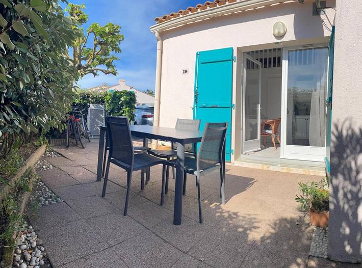 Location de vacances pour 4 personnes, avec Terrasse et Piscine dans Plage des Dunes (Bretignolles-sur-Mer)