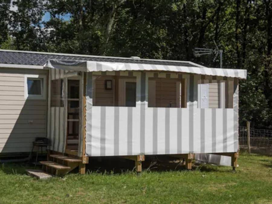 Camping de Brouel - Stacaravan 6 personen - Stacaravan Met 3 Slaapkamers in Ambon, Côte des Mégalithes