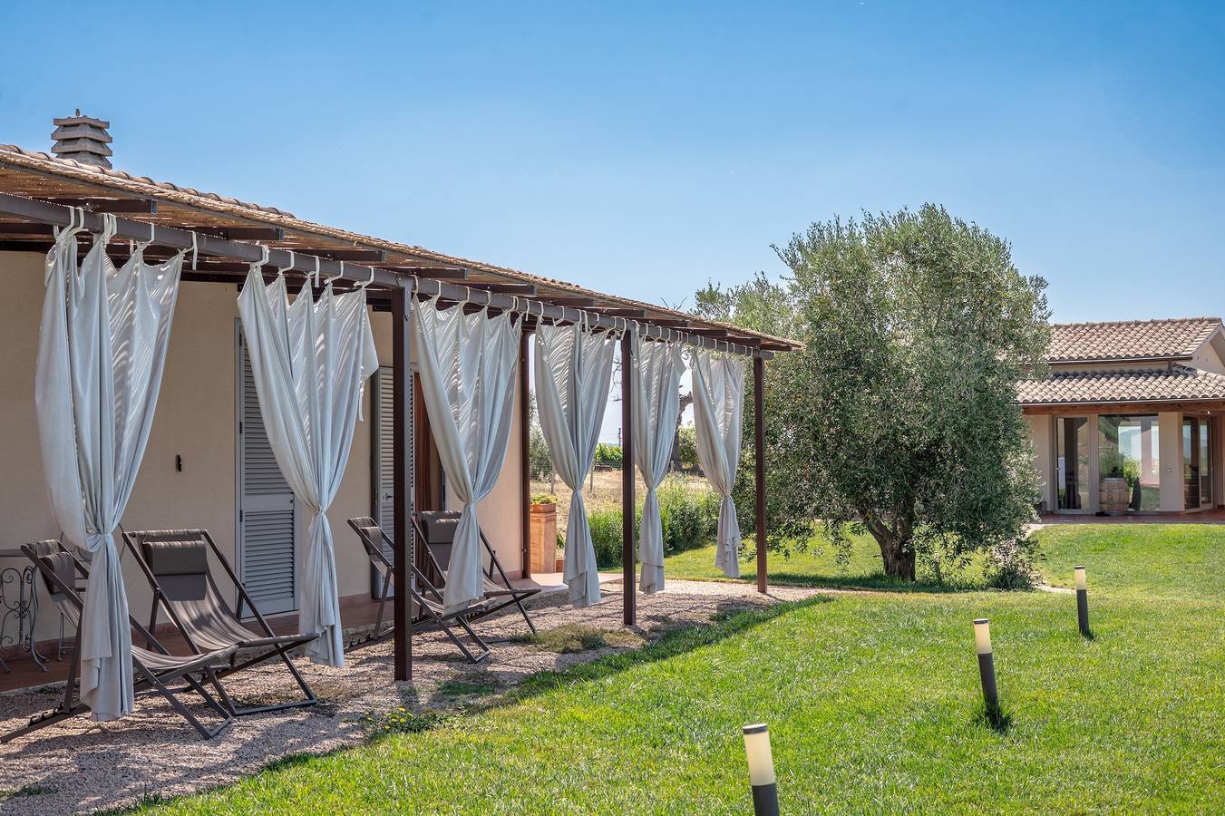 Chambre 'Giusti - 3 Leccio' avec jardin partagé, Wi-Fi et climatisation in Magliano in Toscana, Province de Grosseto