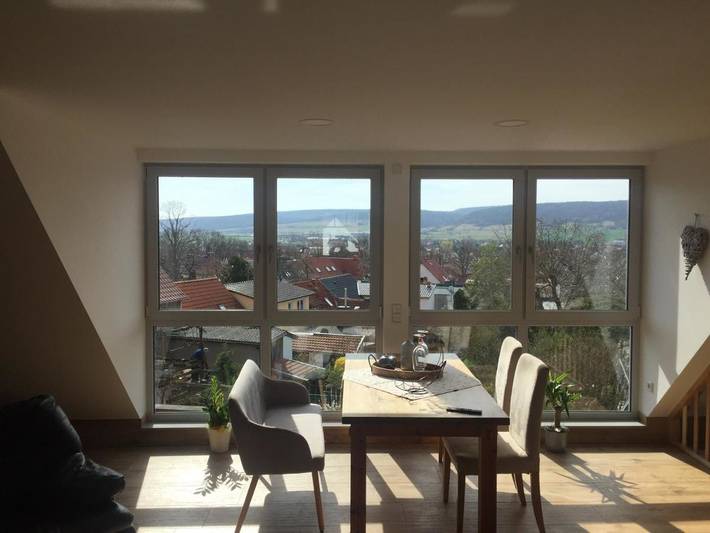 Ferienwohnung für 2 Personen, mit Terrasse und Garten sowie Ausblick in Bad Frankenhausen - 3