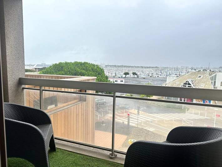 Gîte pour 2 personnes, avec vue et balcon dans Plage Des Minimes - 2