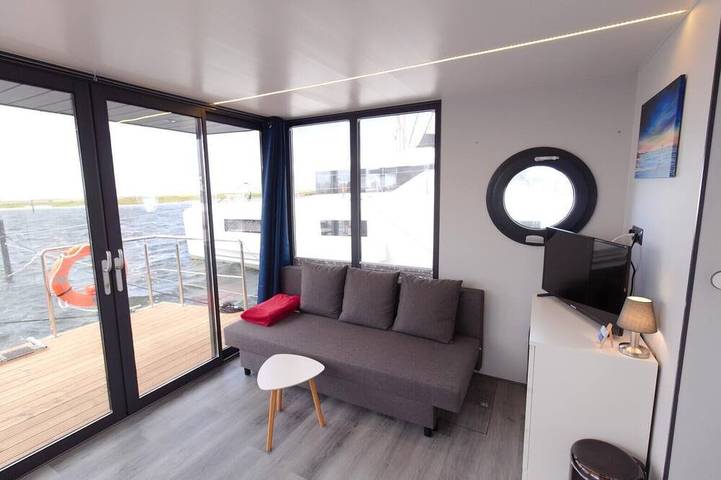 Hausboot für 4 Personen, mit Haustier an der Kieler Bucht