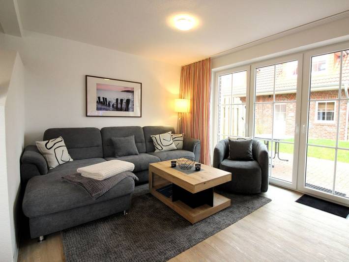 Ferienhaus mit Meerblick für 8 Personen, mit Terrasse und Sauna, kinderfreundlich in Butjadingen - 4
